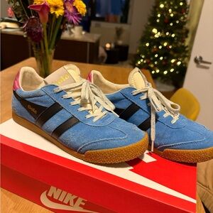 Gola Gold Blue Sneakers